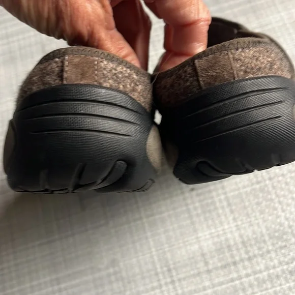 Merrell Encore Sidestep J66626 Brown Leather Slip On Mules Shoes - Picture 5 of 8